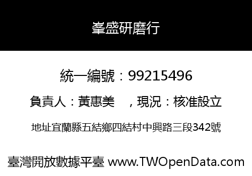 峯盛研磨行