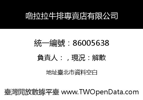 嚕拉拉牛排專賣店有限公司