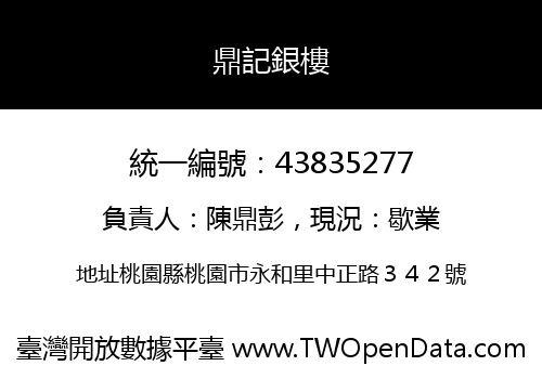 鼎記銀樓
