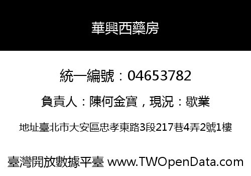 華興西藥房
