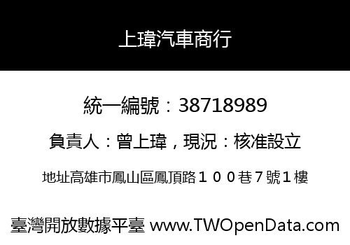 上瑋汽車商行