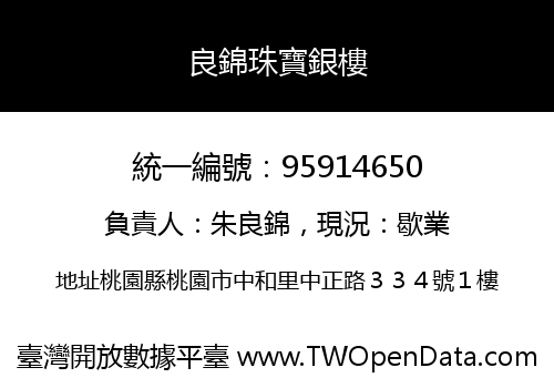 良錦珠寶銀樓