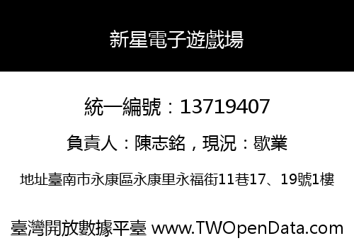 新星電子遊戲場