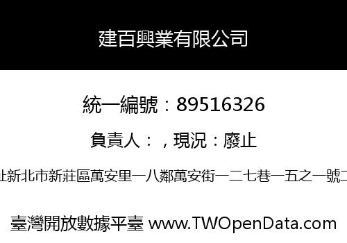 建百興業有限公司