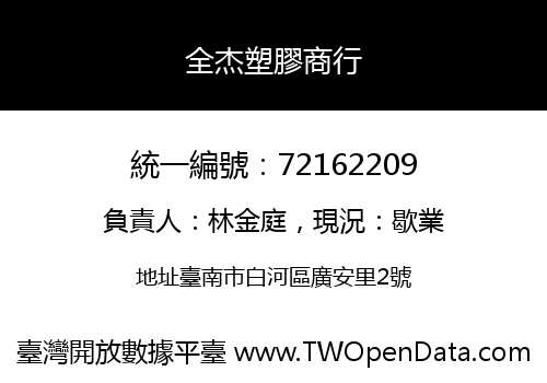 全杰塑膠商行