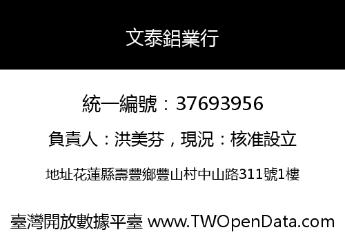 文泰鋁業行