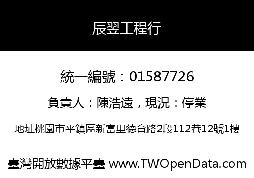 辰翌工程行