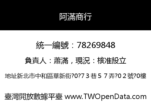 阿滿商行