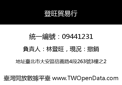 登旺貿易行