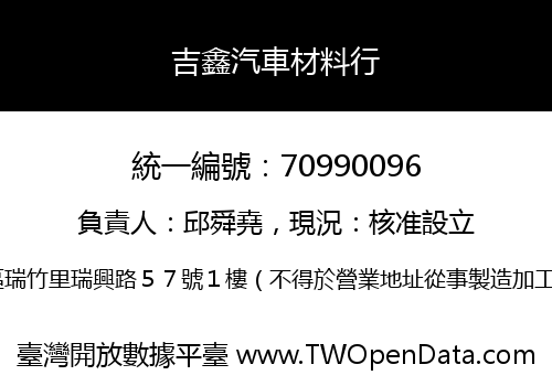 吉鑫汽車材料行