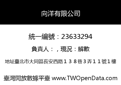 向洋有限公司