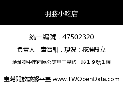 羽勝小吃店