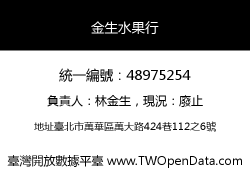 金生水果行