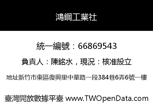 鴻鋼工業社