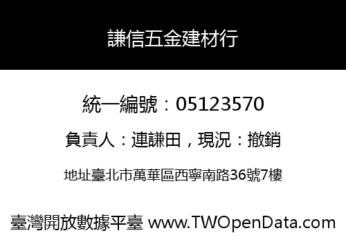 謙信五金建材行