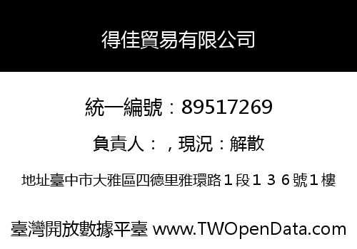 得佳貿易有限公司