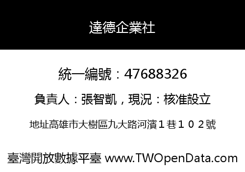 達德企業社