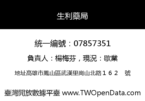 生利藥局