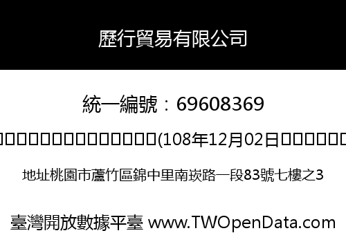 歷行貿易有限公司