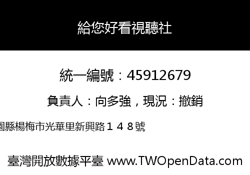 給您好看視聽社