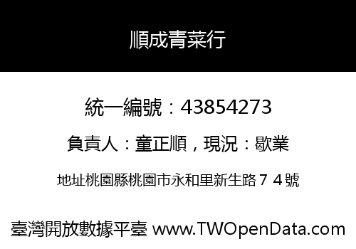 順成青菜行