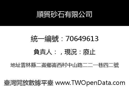 順貿砂石有限公司