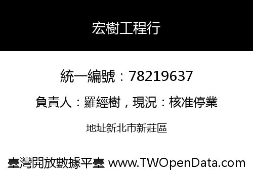宏樹工程行