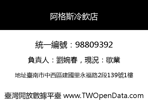 阿格斯冷飲店