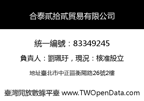 合泰貳拾貳貿易有限公司