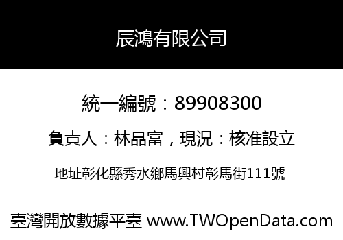 辰鴻有限公司