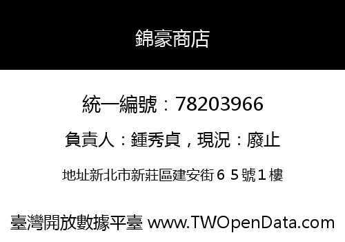 錦豪商店