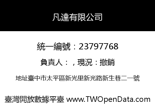 凡達有限公司