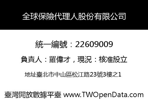 全球保險代理人股份有限公司