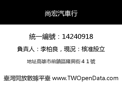 尚宏汽車行