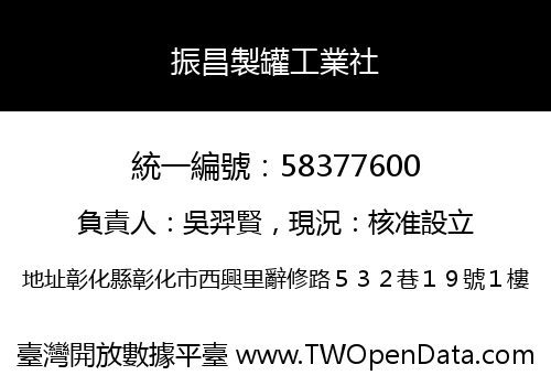 振昌製罐工業社