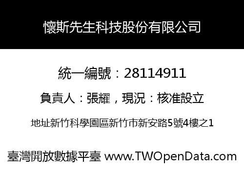 懷斯先生科技股份有限公司