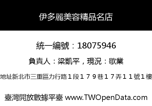 伊多麗美容精品名店