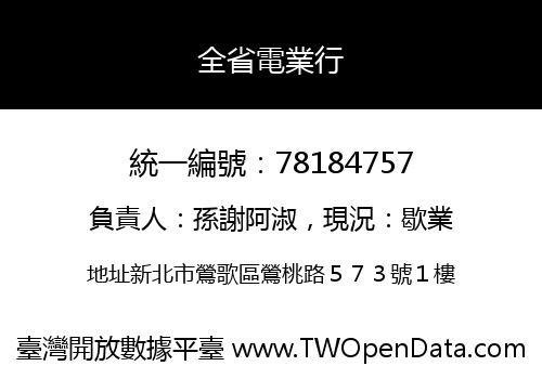 全省電業行