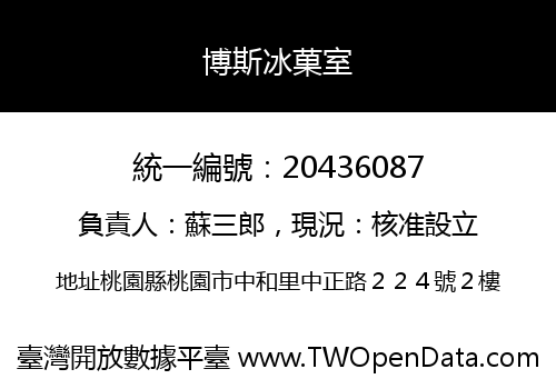 博斯冰菓室