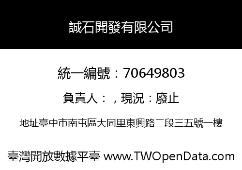 誠石開發有限公司