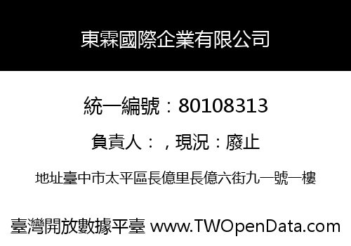 東霖國際企業有限公司