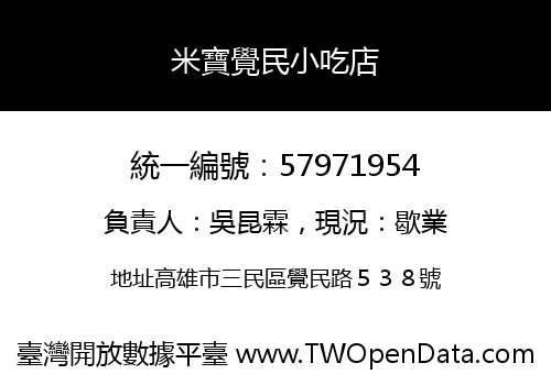 米寶覺民小吃店