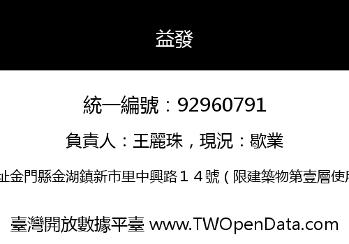 益發