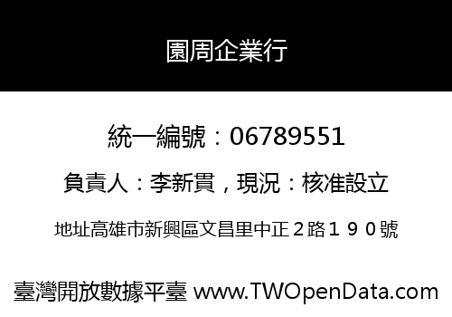 園周企業行