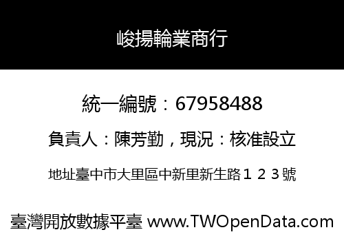 峻揚輪業商行