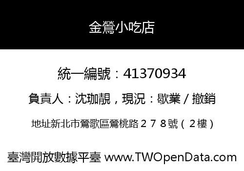金鶯小吃店