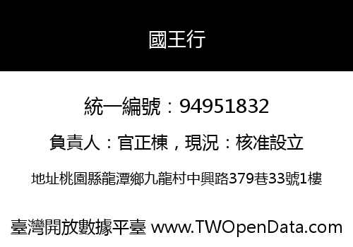 國王行