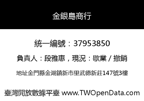 金銀島商行