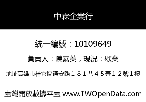 中霖企業行