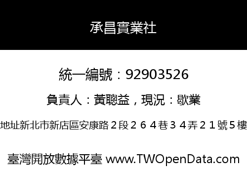 承昌實業社